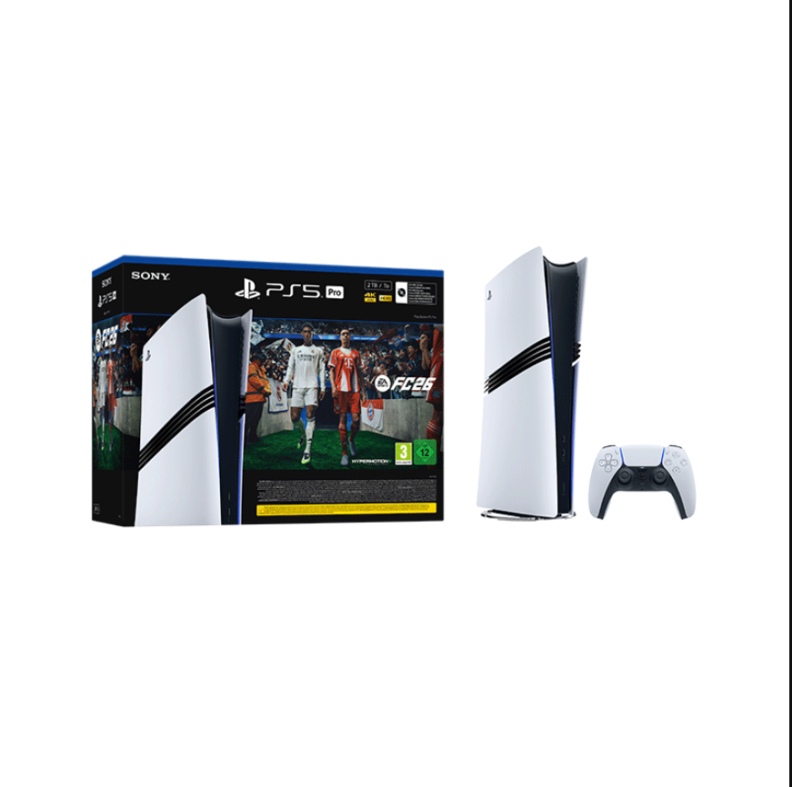 Sony PlayStation 5 Pro & EA Sports FC26 (Voucher) - 2TB