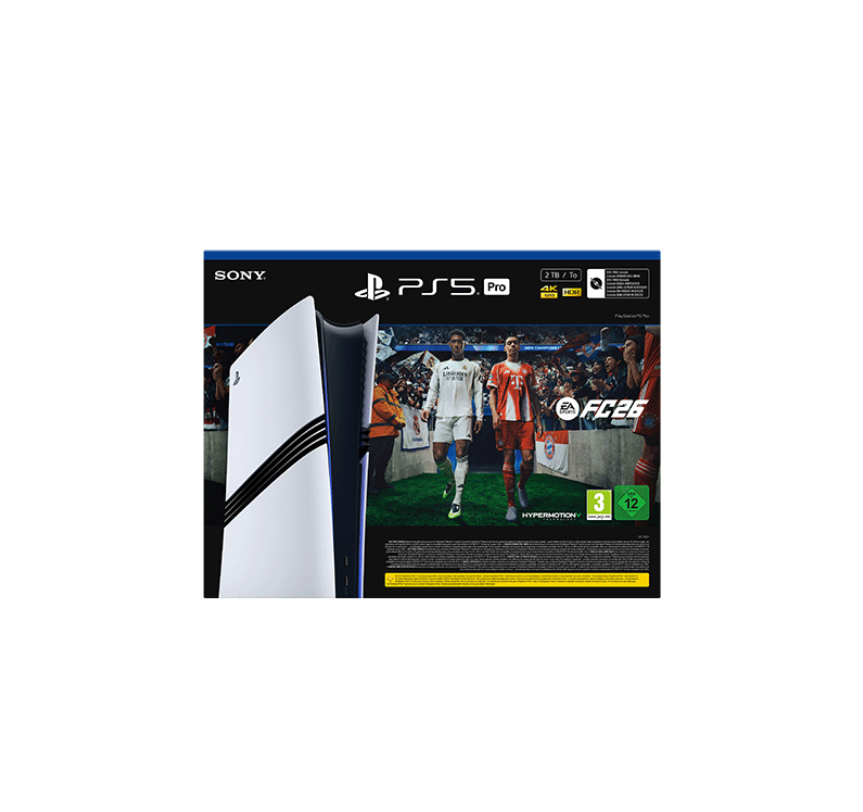 Sony PlayStation 5 Pro & EA Sports FC26 (Voucher) - 2TB