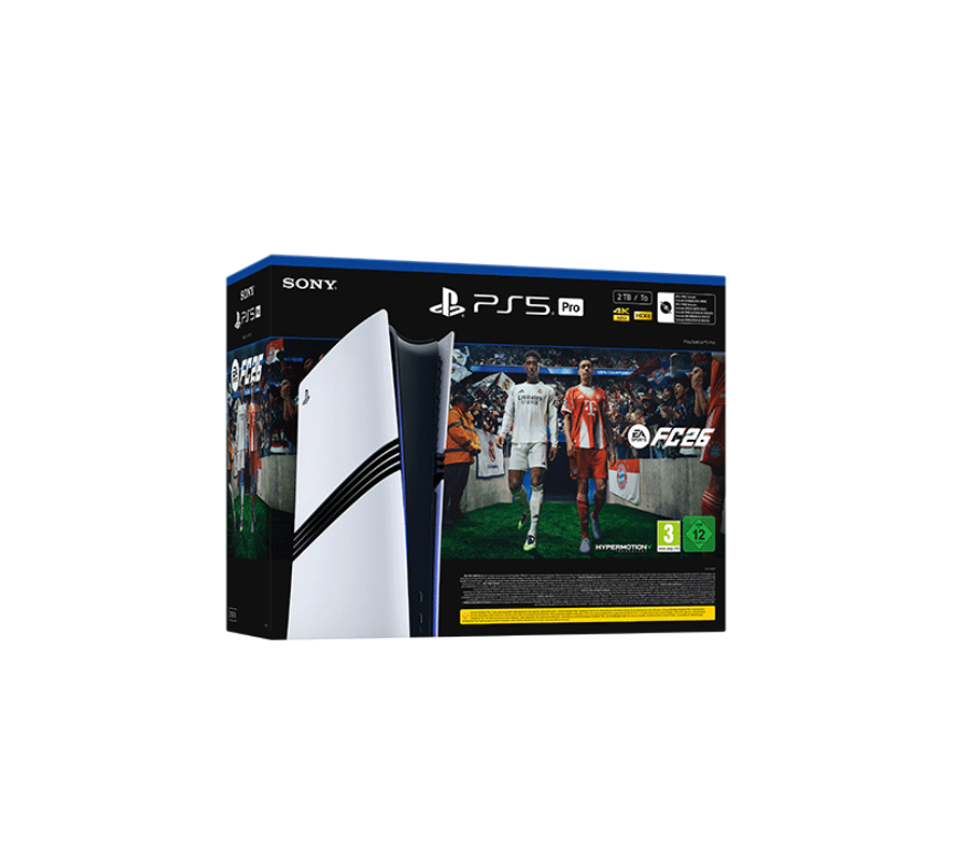 Sony PlayStation 5 Pro & EA Sports FC26 (Voucher) - 2TB