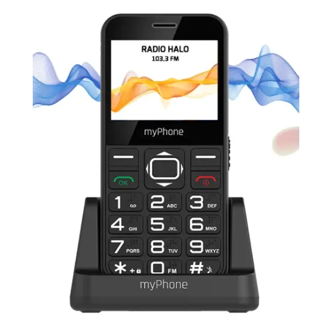 Κινητό Τηλέφωνο myPhone Halo 3 Μαύρο