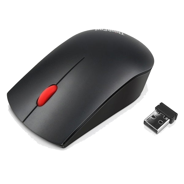 LENOVO ThinkPad Essential Wireless Mouse, Black