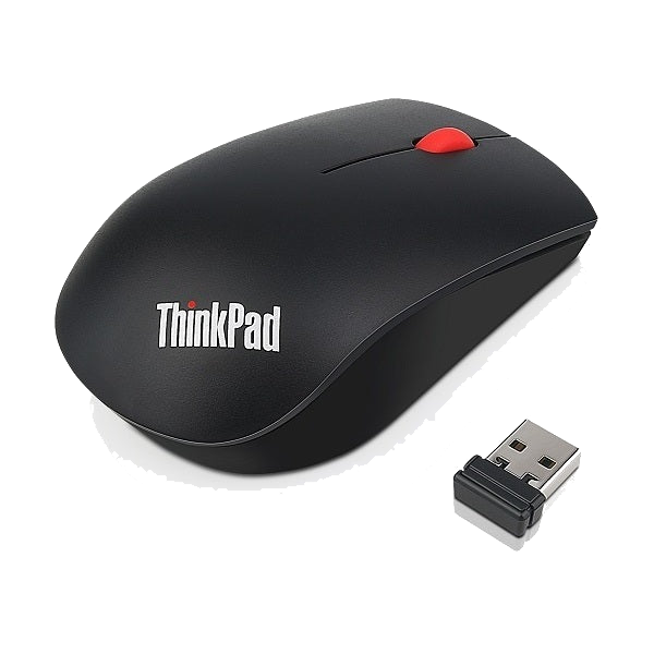 LENOVO ThinkPad Essential Wireless Mouse, Black