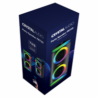 CRYSTAL AUDIO PRT-20 Bluetooth Party Speaker TWS