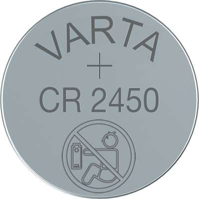 VARTA 6450101401 CR 2450 Lithium Blister 1