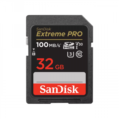 SanDisk Extreme PRO 32GB SDHC UHS-I + 2 years RescuePRO Deluxe