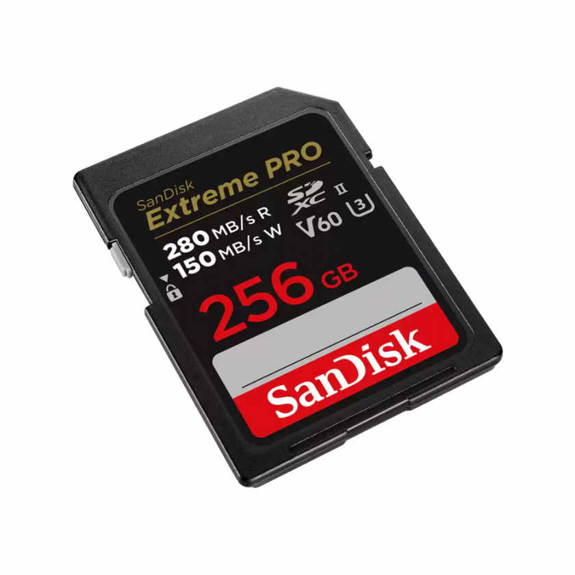 SanDisk Extreme PRO 256GB SDXC UHS-II + 2 years RescuePRO Deluxe