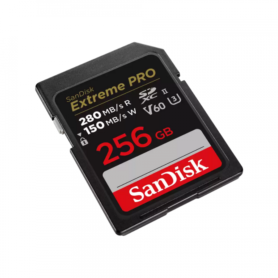SanDisk Extreme PRO 256GB SDXC UHS-II + 2 years RescuePRO Deluxe