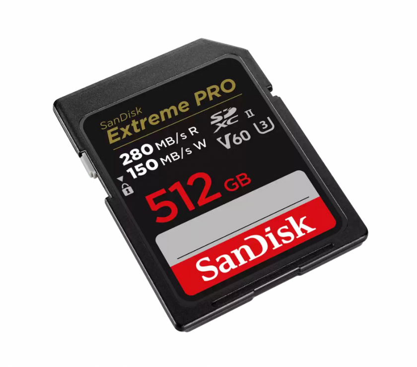 SanDisk Extreme PRO 512GB SDXC UHS-II + 2 years RescuePRO Deluxe