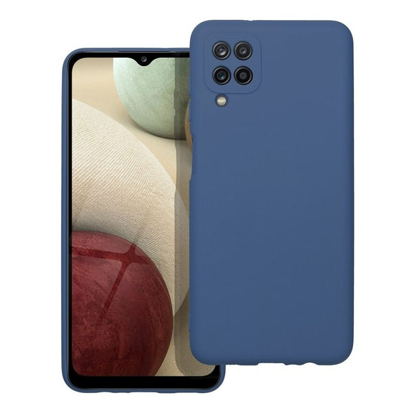 Θηκη Σιλικονης Για Samsung Galaxy A12 Μπλε