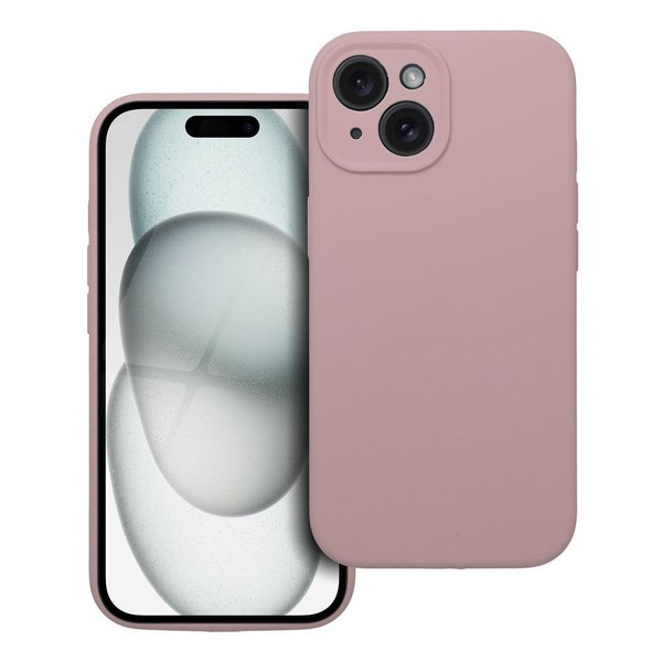 Θηκη Σιλικονης 2mm Για Apple Iphone 15 Ροζ