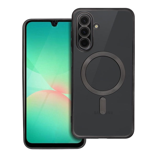 Θηκη Electro Με MagSafe & Τζαμι Καμερας Για Samsung Galaxy A26 5G Μαυρη