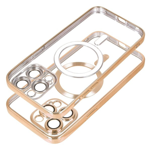 Θηκη Electro Με MagSafe & Τζαμι Καμερας Για Apple Iphone 16e/17e Χρυση