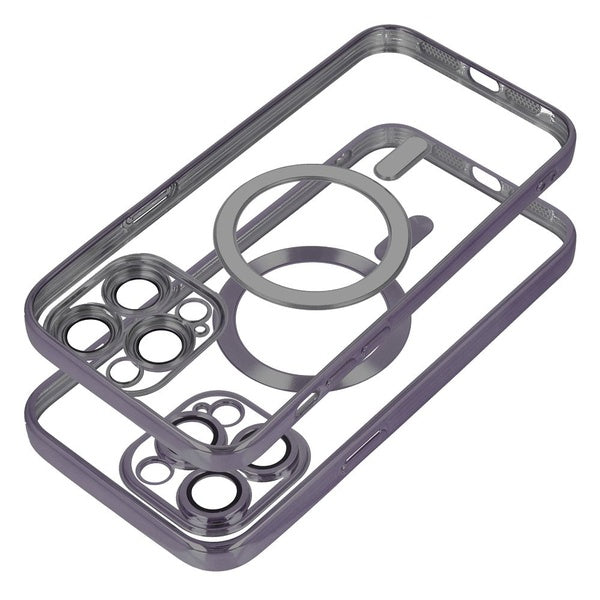 Θηκη Electro Με MagSafe & Τζαμι Καμερας Για Apple Iphone 16e/17e Μαυρη