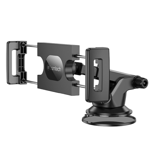 LAMTECH DUAL-AXIS CAR HOLDER FOR TABLETS & SMARTPHONES UP TO 12.9′