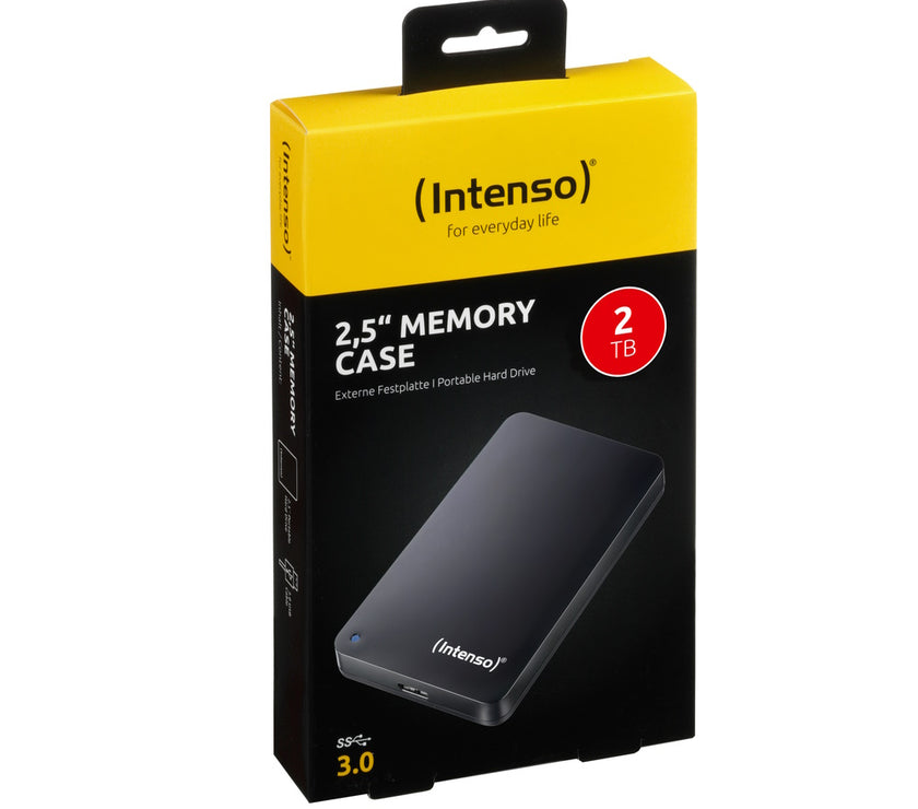 Intenso 2,5'' Portable HDD 3.0 2TB Memory Case Black