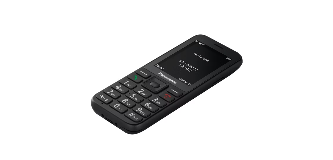 Εύχρηστο κινητό τηλέφωνο 4G KX-TU250