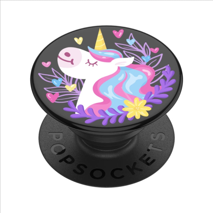 PopSockets Unicorn Day Dreams Black Gloss