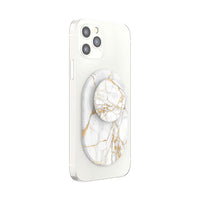 PopSockets MagSafe Rose Gold Lutz Marble