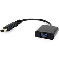 CABLEXPERT DISPLAY PORT TO VGA ADAPTER CABLE BLACK