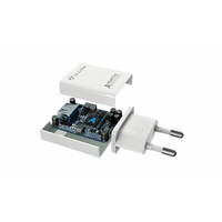 CELLULAR LINE 303906 Σετ Φορτιστής Samsung με Θύρα USB-A και Καλώδιο Type-C 15W Λευκό