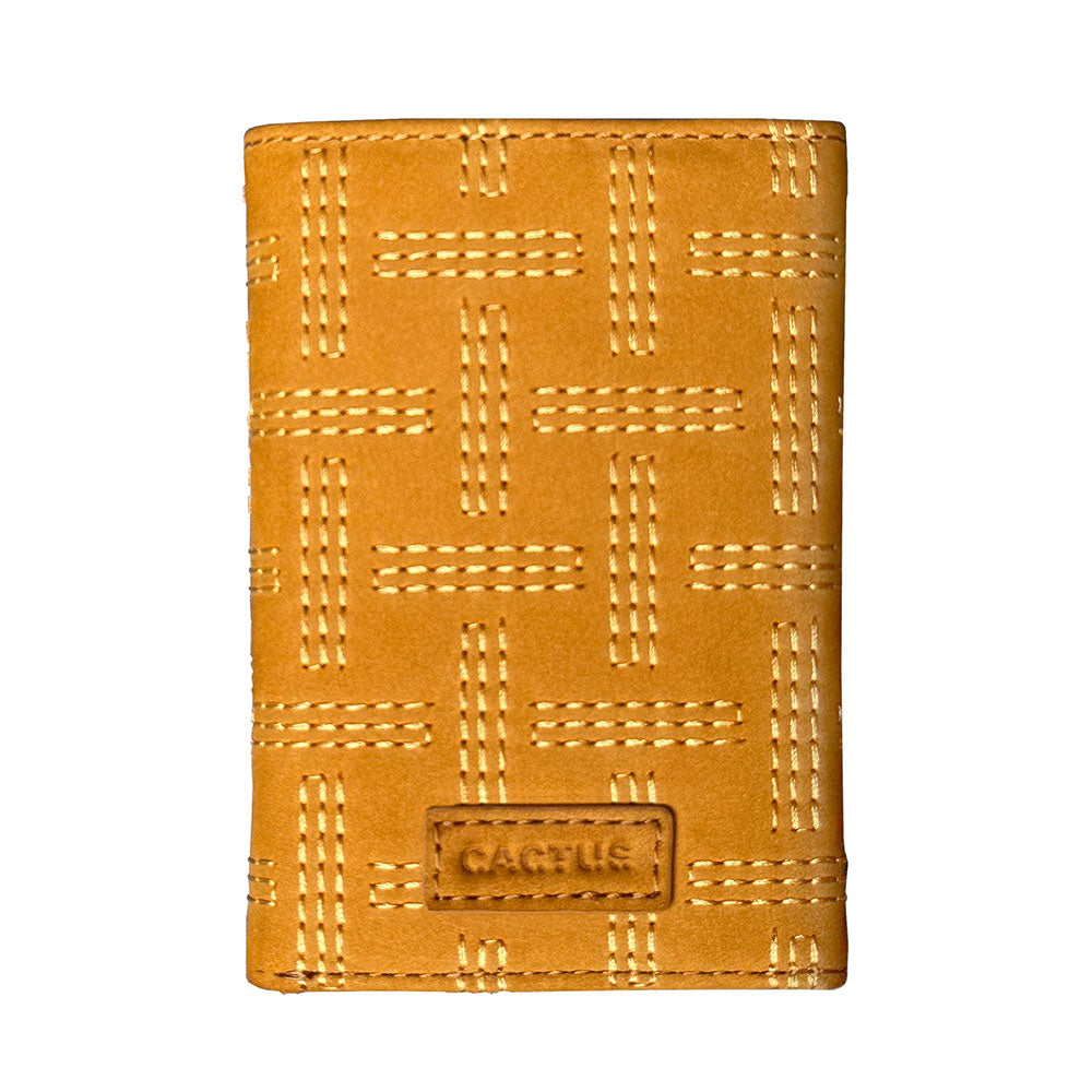 Premium Πορτοφόλι 3πλο με καρτοθήκη RFID - Μουσταρδί - Limited Edition