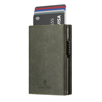 Πορτοφόλι Δερμάτινο Crazy Horse 3πλο με καρτοθήκη RFID