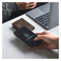 Πορτοφόλι Δερμάτινο Crazy Horse 3πλο με καρτοθήκη RFID