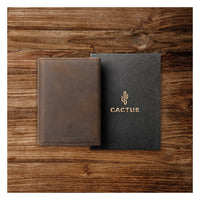 Πορτοφόλι Δερμάτινο Crazy Horse 3πλο με καρτοθήκη RFID