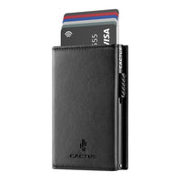 Premium Πορτοφόλι Δερμάτινο 3πλο με καρτοθήκη RFID