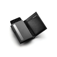 Premium Πορτοφόλι Δερμάτινο 3πλο με καρτοθήκη RFID