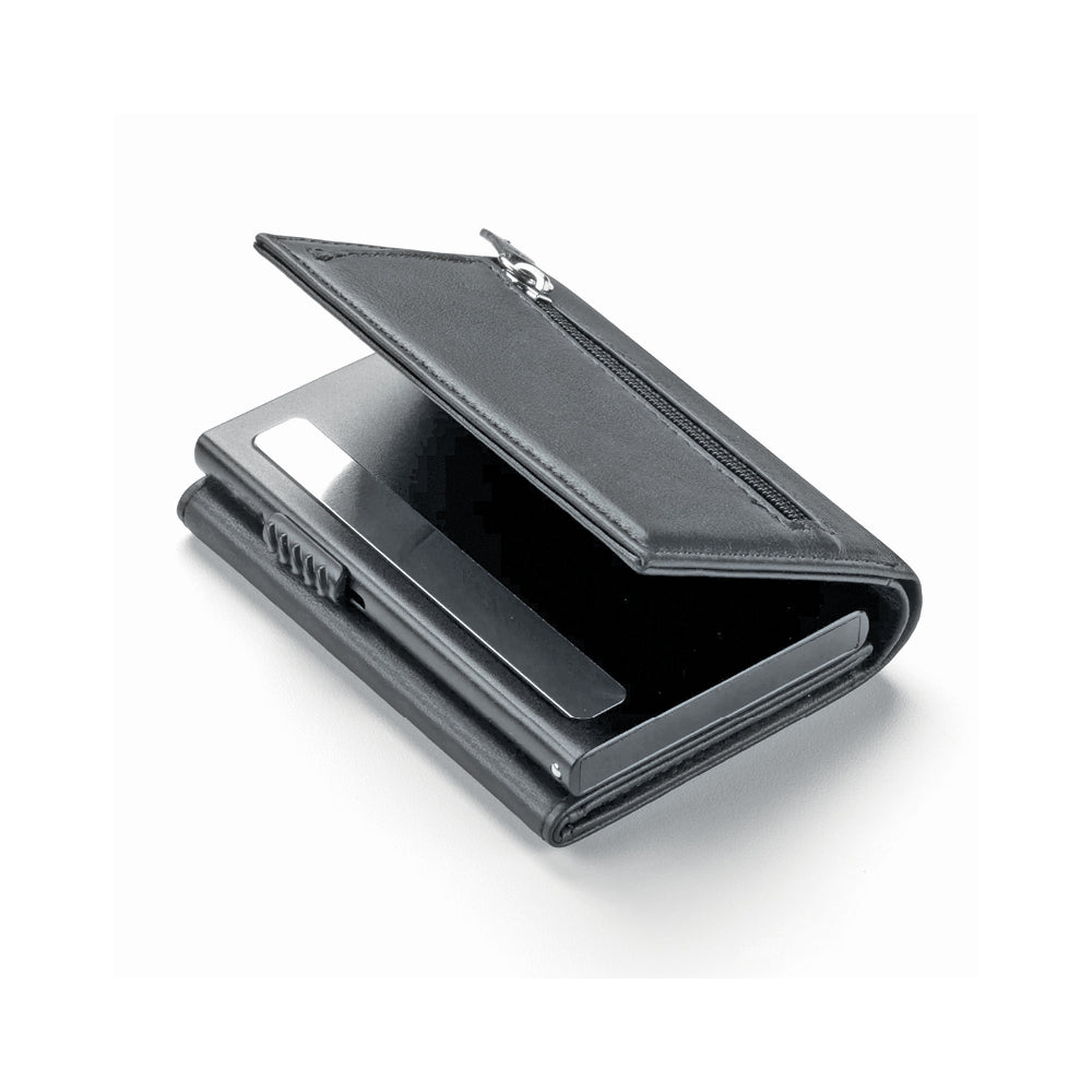 Premium Πορτοφόλι Δερμάτινο 3πλο με καρτοθήκη RFID