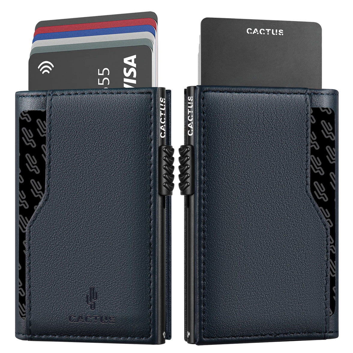 Premium Πορτοφόλι Δερμάτινο 2πλο με καρτοθήκη RFID