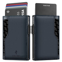 Premium Πορτοφόλι Δερμάτινο 2πλο με καρτοθήκη RFID