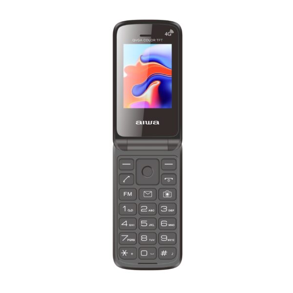 AIWA SLIM BT CLAMSHELL 4G FLIP-STYLE DUAL SIM PHONE