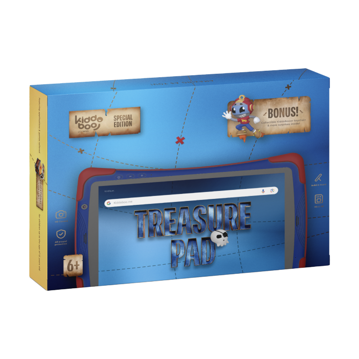 Kiddoboo Tablet TreasurePad + Kiddobooer figure