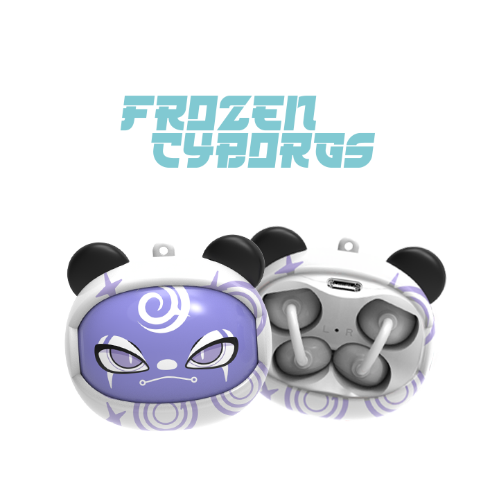 GOAT Earbuds Frozen Cyborgs