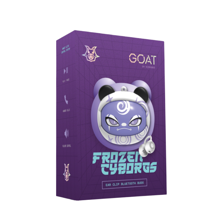 GOAT Earbuds Frozen Cyborgs