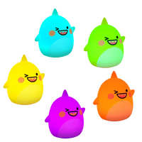 Kiddoboo RainbowTap Shark