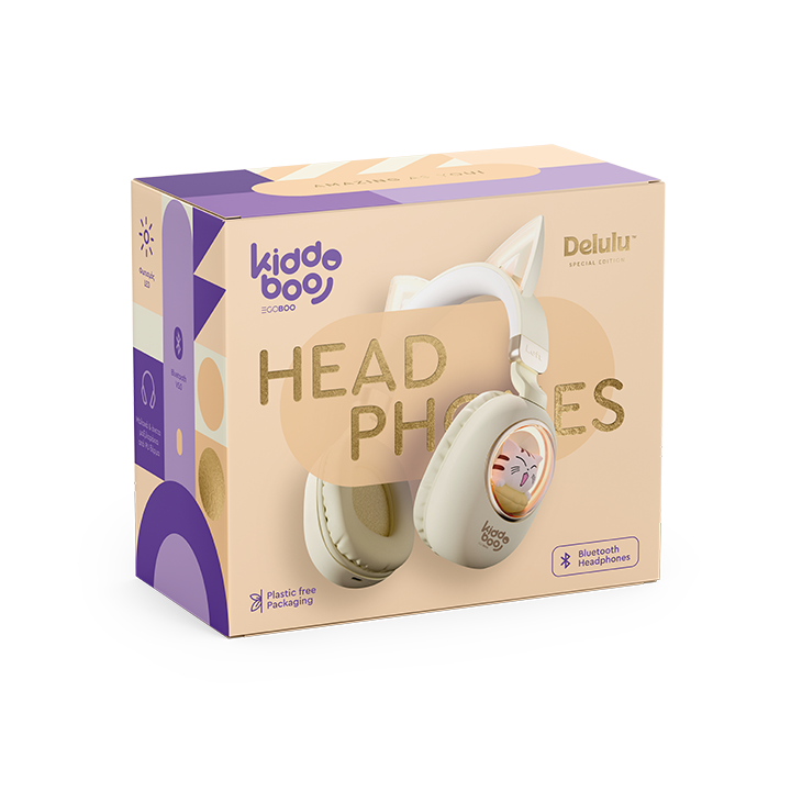 Kiddoboo Delulu Bluetooth Headphones