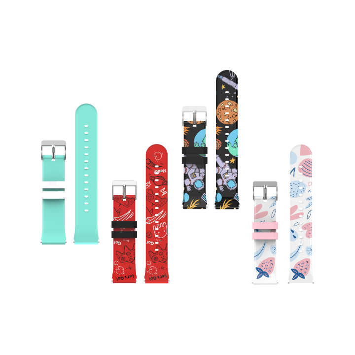 Kiddoboo Strap Space Red