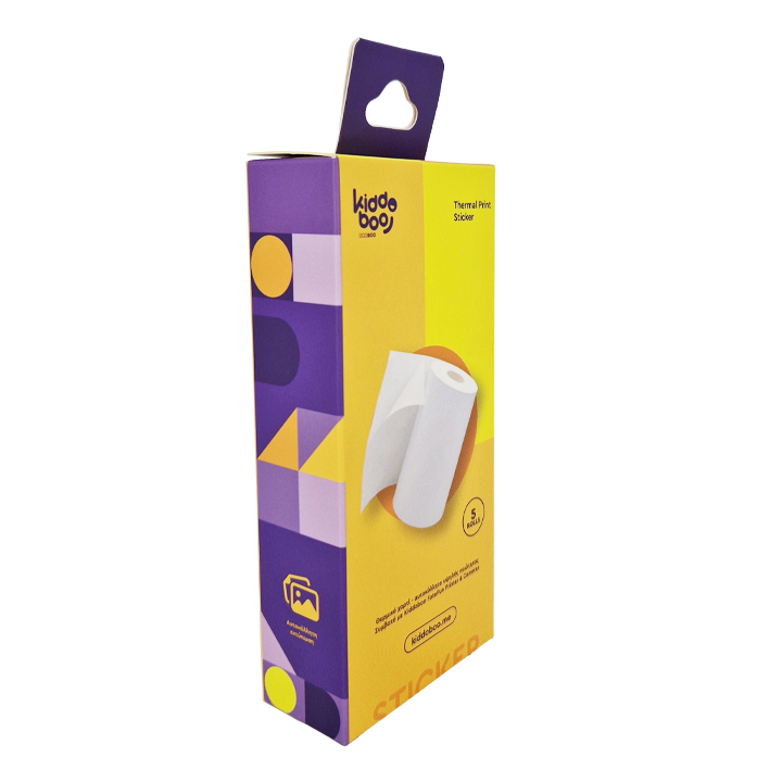 Kiddoboo Thermal Sticker Roll (5pcs)