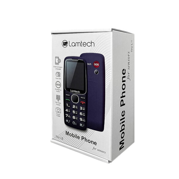LAMTECH MOBILE PHONE 2.4′ GR DUAL SIM TINY L II