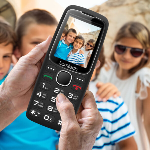 LAMTECH MOBILE PHONE 2.4′ GR DUAL SIM TINY L II