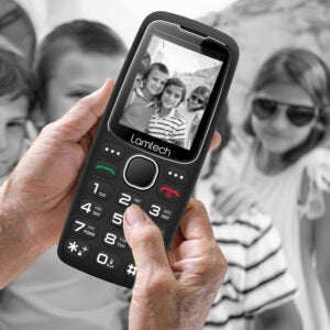 LAMTECH MOBILE PHONE 2.4′ GR DUAL SIM TINY L II