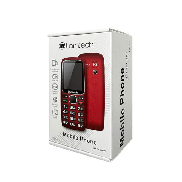 LAMTECH MOBILE PHONE 2.4′ GR DUAL SIM TINY L II