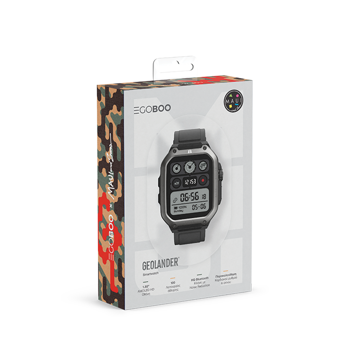 Egoboo X MAUI Smartwatch GeoLander