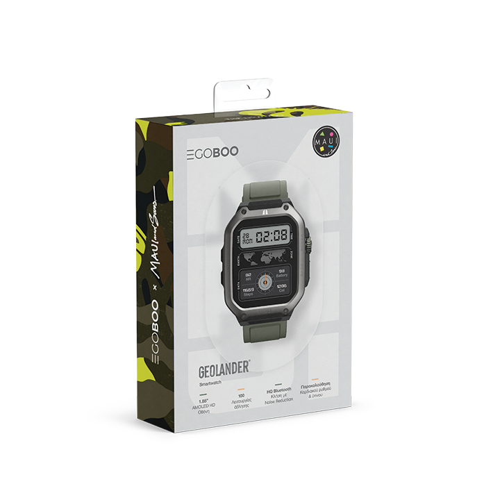 Egoboo X MAUI Smartwatch GeoLander