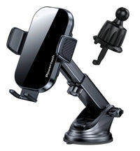 POWERTECH ασύρματος φορτιστής & βάση αυτοκινήτου PT-1271, 15W, μαύρος