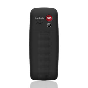 LAMTECH MOBILE PHONE 2.4′ GR DUAL SIM TINY L II WITH DOCK BLACK