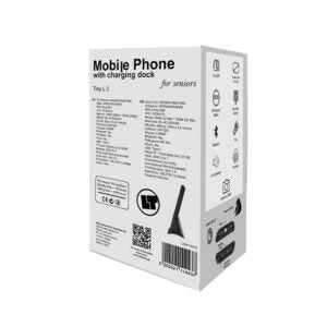 LAMTECH MOBILE PHONE 2.4′ GR DUAL SIM TINY L II WITH DOCK BLACK